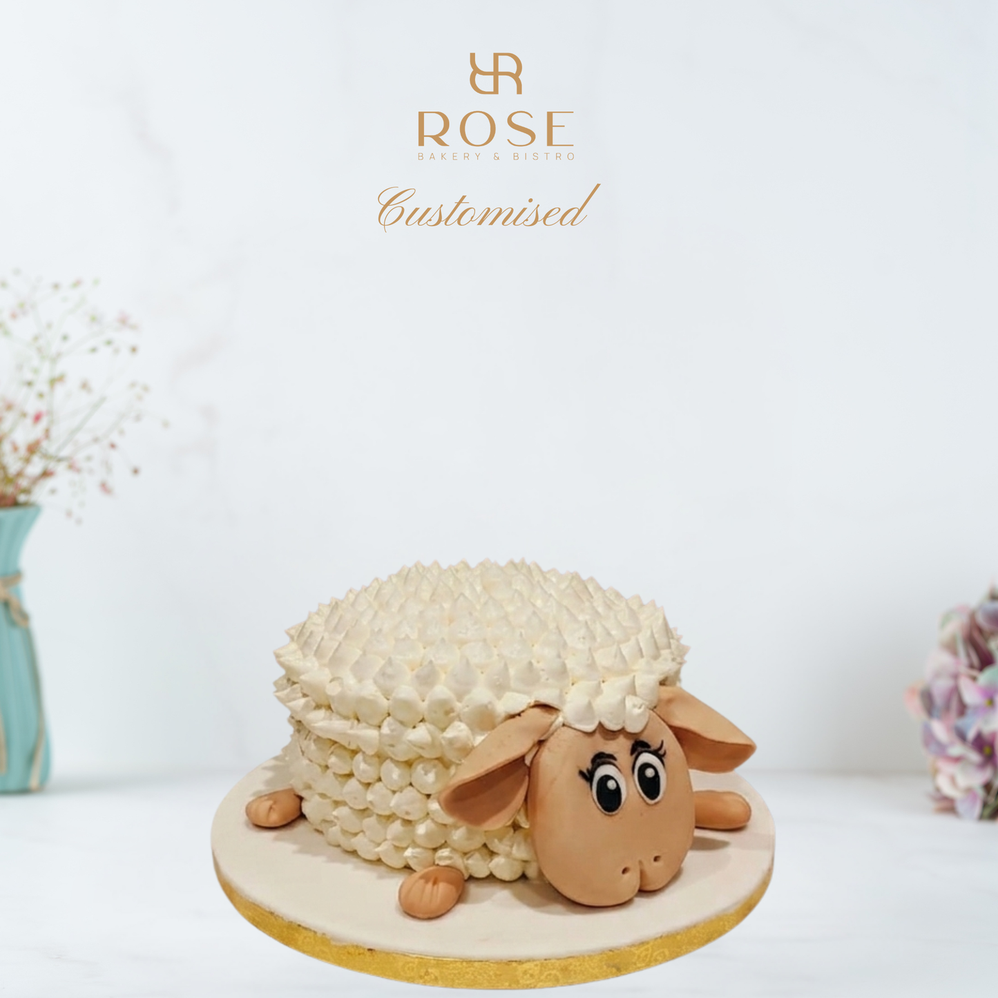 3D Little Lamb Cake