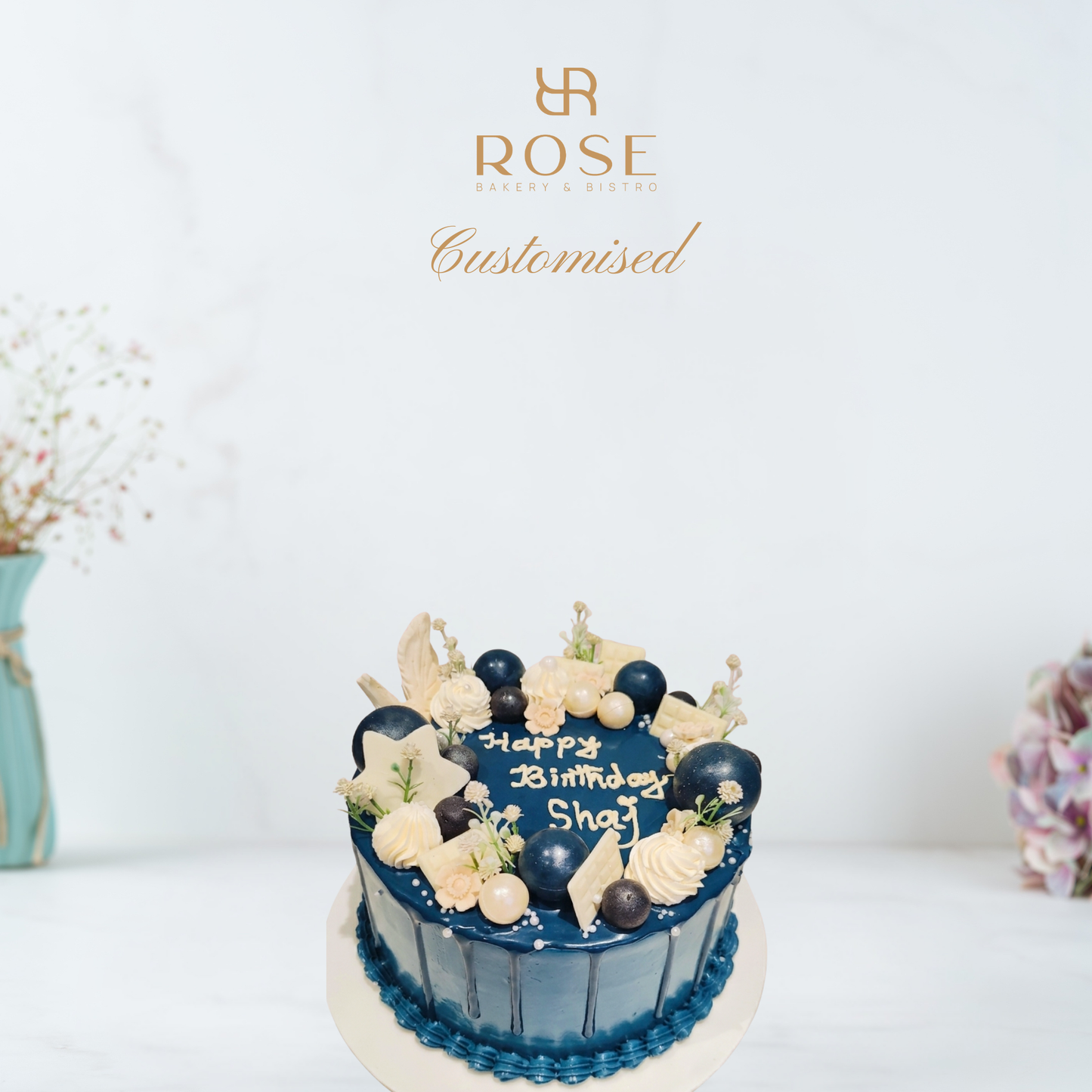 Midnight Blue Party cake