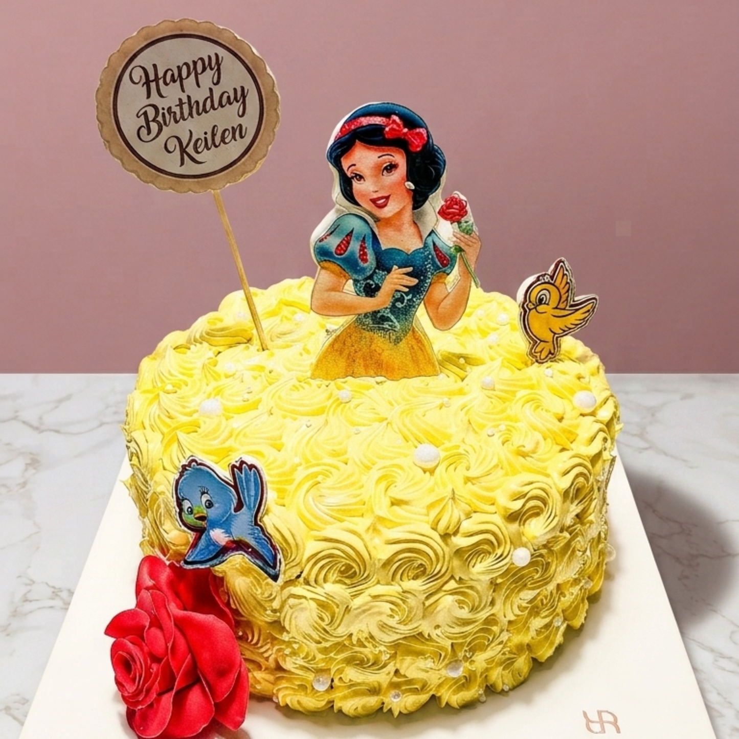 Snow white cake