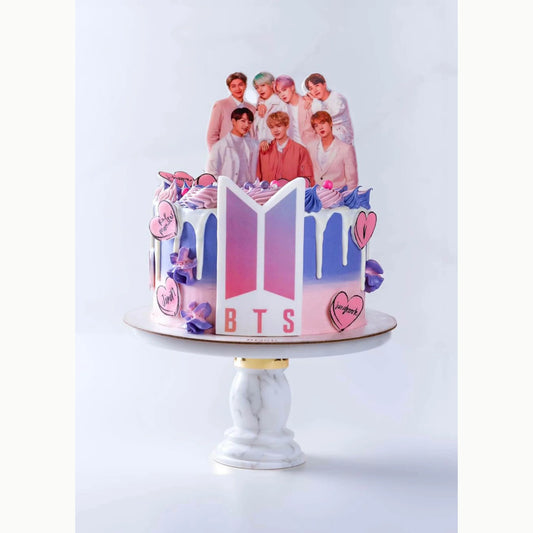 BTS Birthday Cake: A Dreamy Delight for Every BTS Army in Dhaka