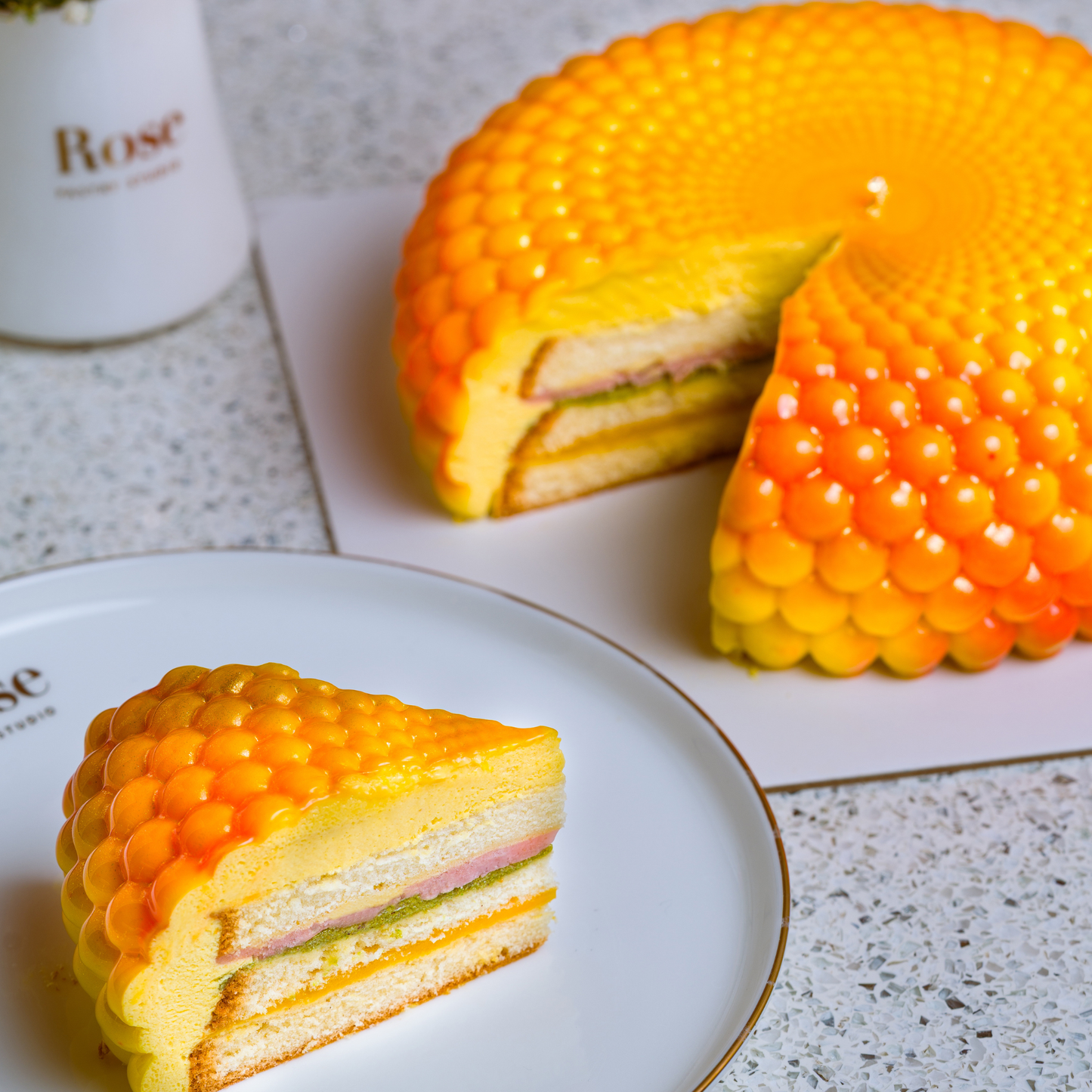 Mango. Guava. Pistachio