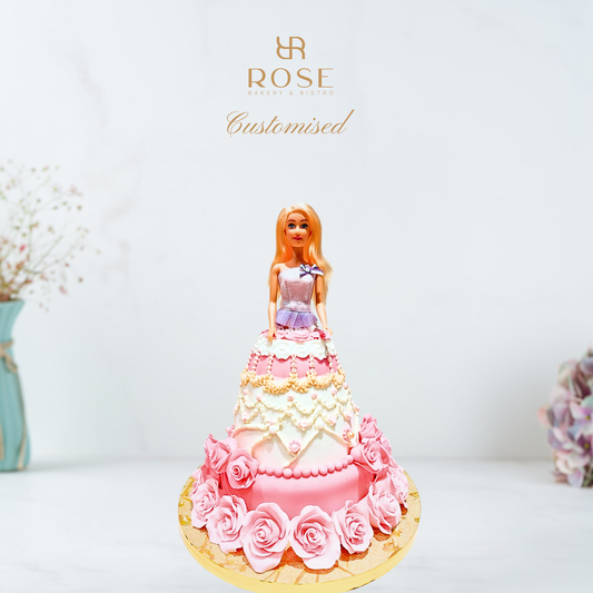Barbie Princess Doll Cake