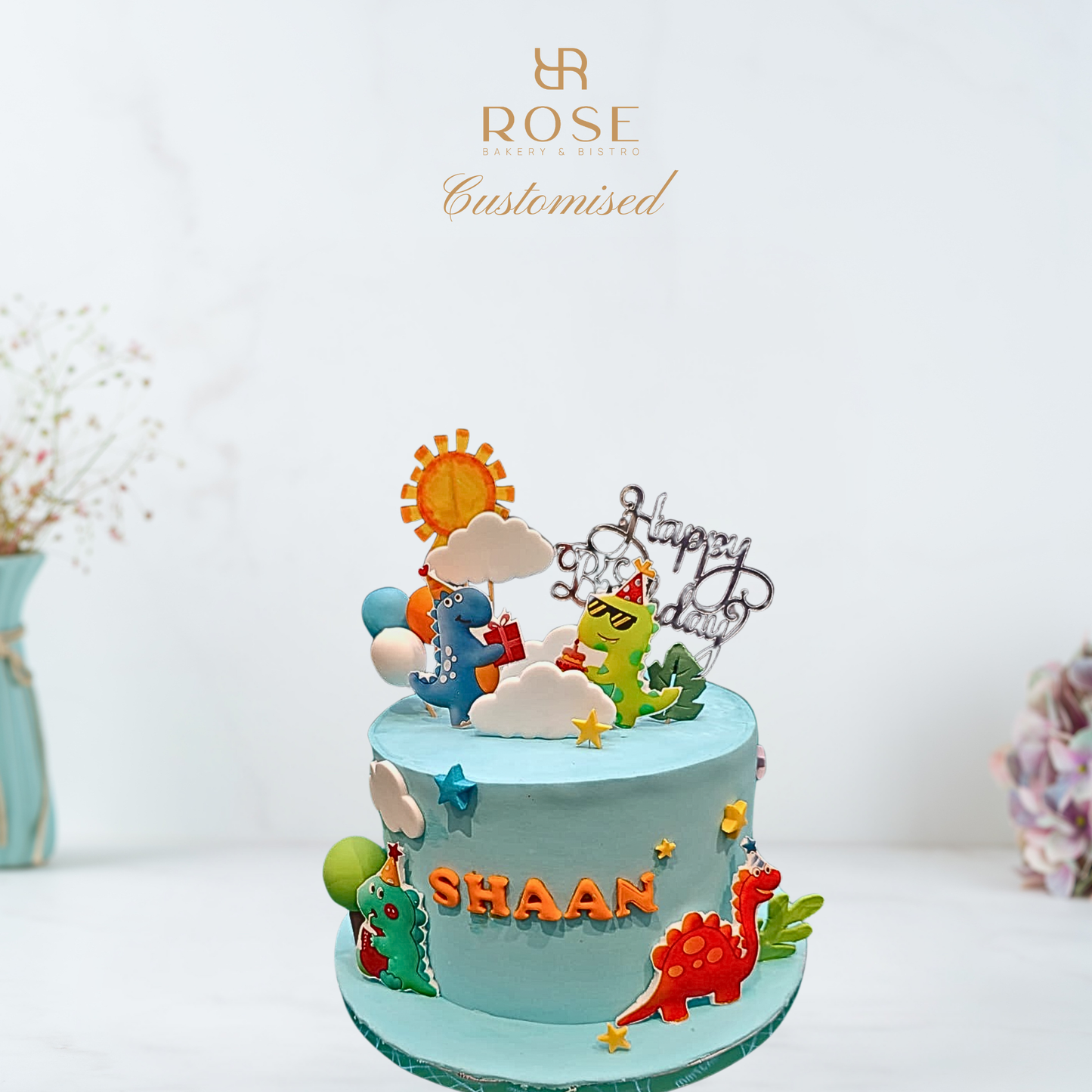 Dinosaur Theme Cake