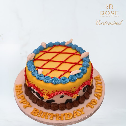 Cowboy Sheriff Theme Cake