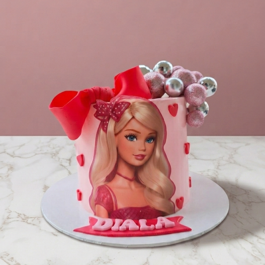Barbie cake
