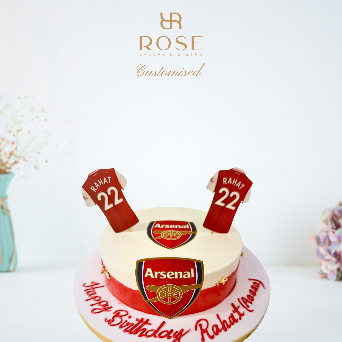 Arsenal FC Birthday Cake